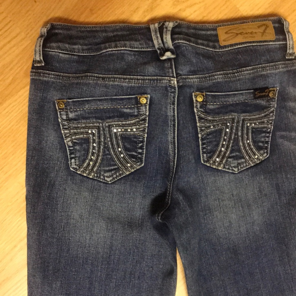 Seven 7 boot cut jeans.